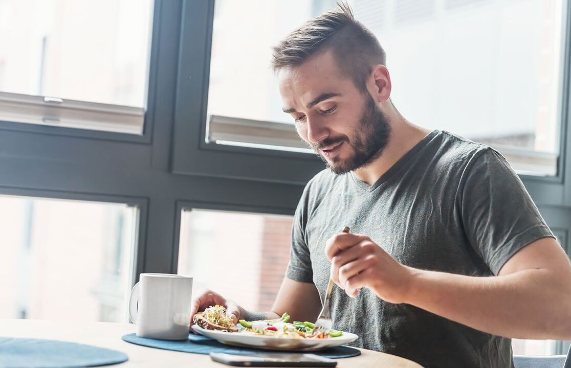 Man has included foods that increase potency in his diet