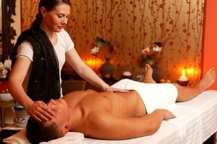 massage for natural increase of potency
